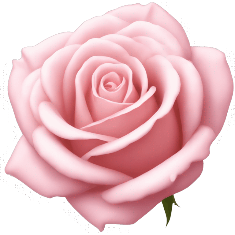 Light pink rose emoji