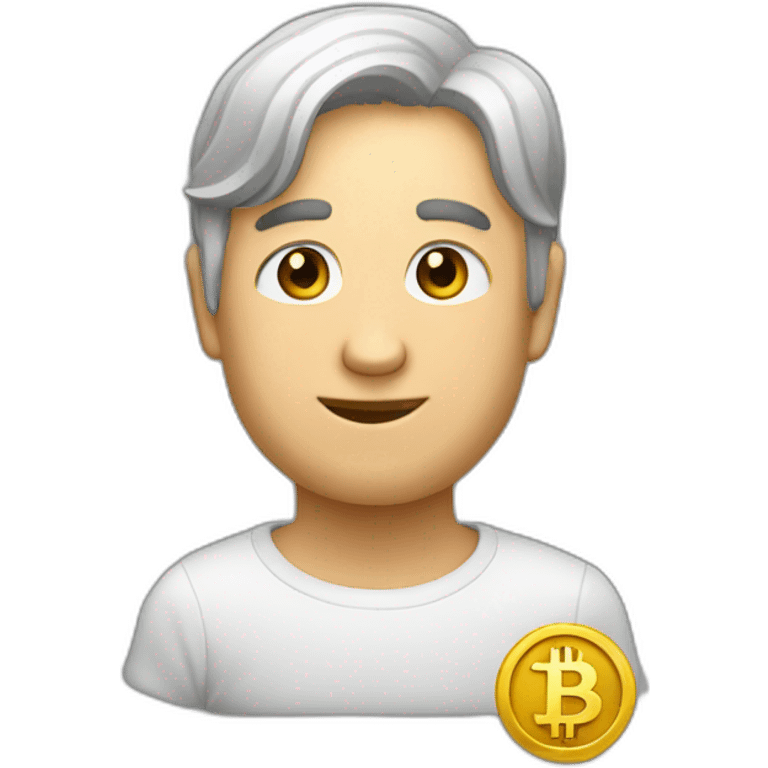 Gonfler le bitcoin emoji