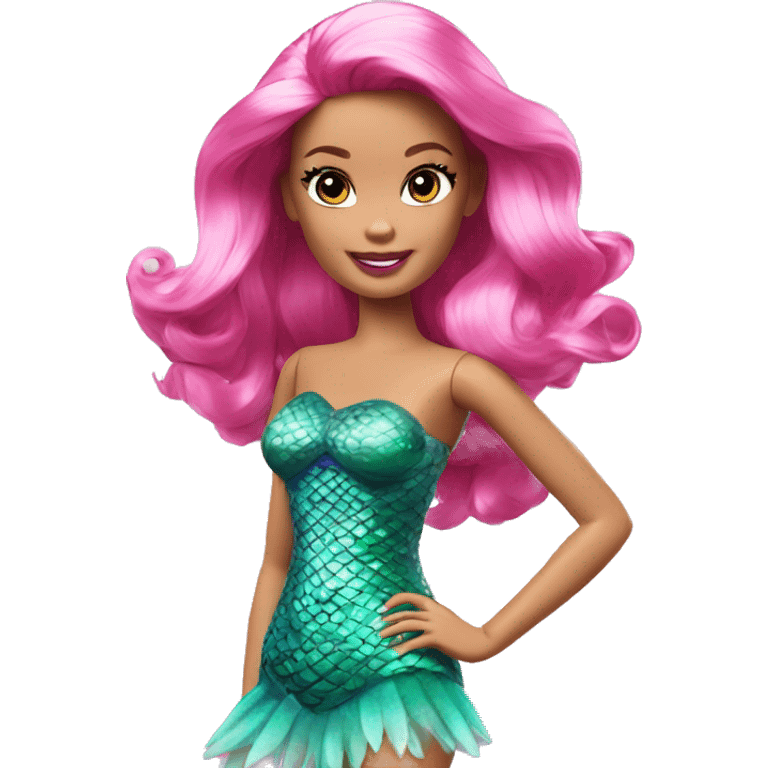 barbie mermaidia emoji