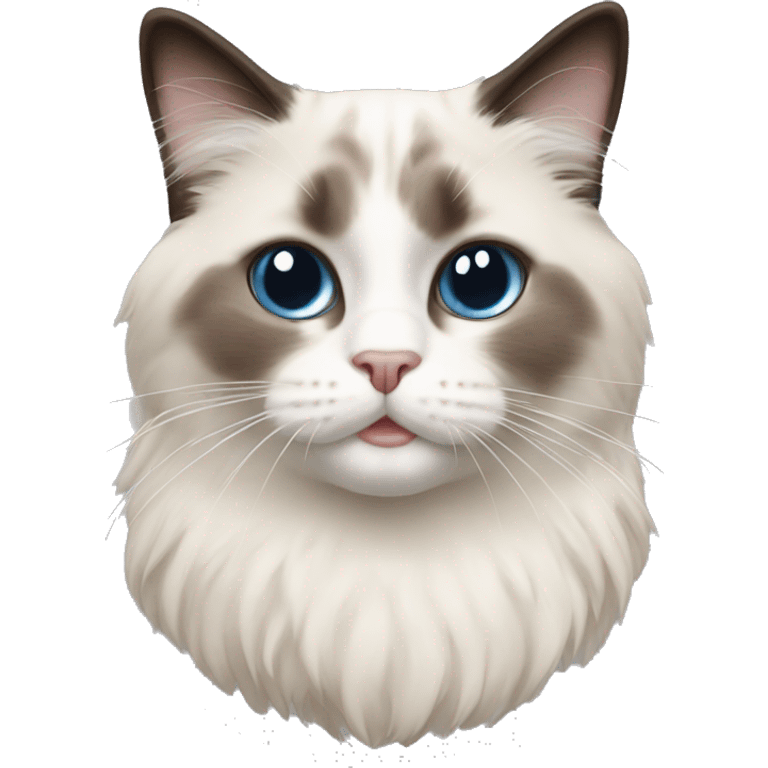 Ragdoll cat emoji