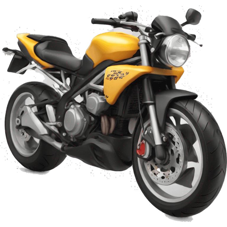 a motorbike that rears up on its rear wheel emoji