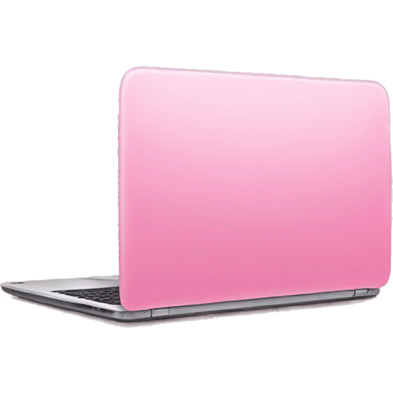 pink laptop emoji