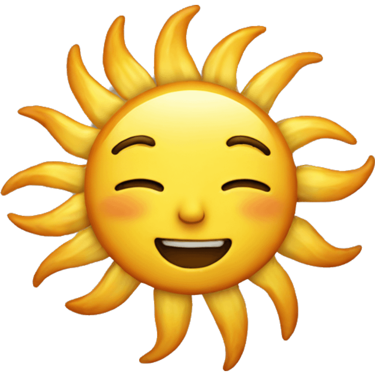 Sun emoji