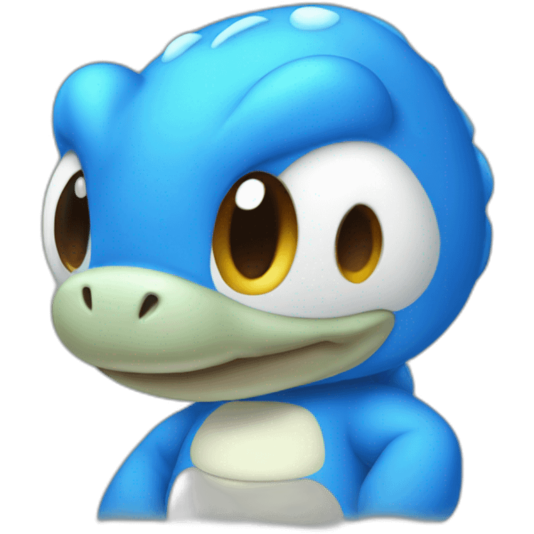 yoshi blue emoji