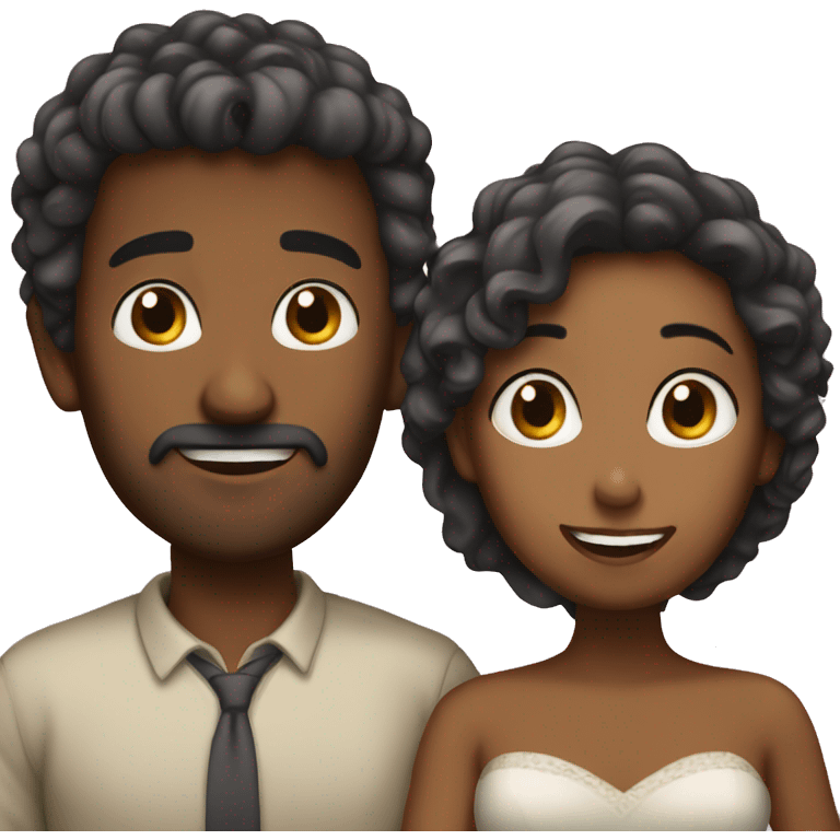 una pareja  emoji