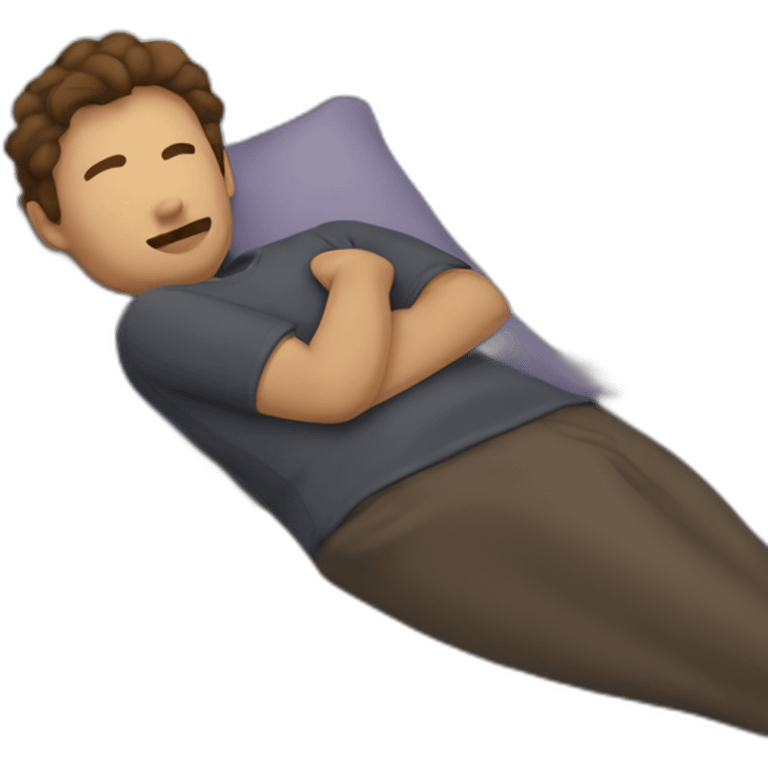 persona dormida emoji