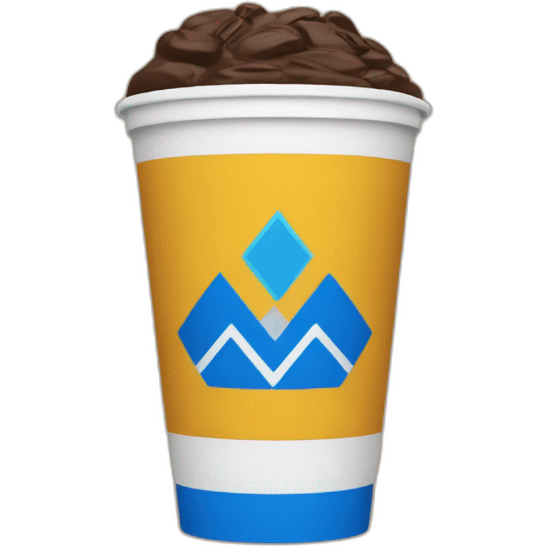 Dutch Bros coffee emoji