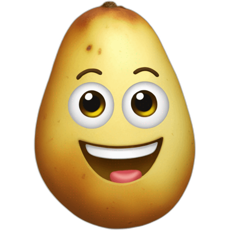 happy potato emoji