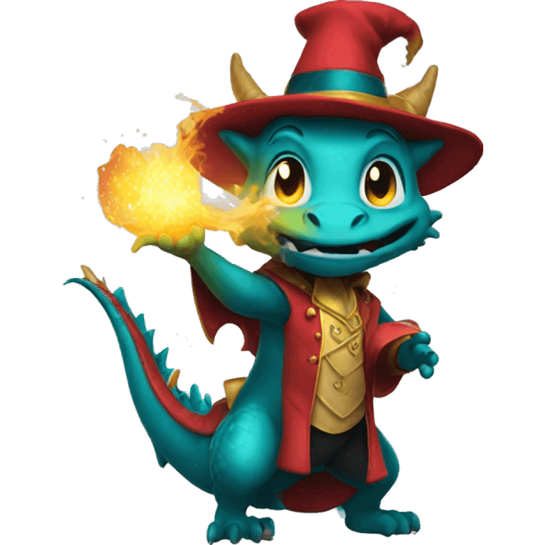 Dragon magician emoji