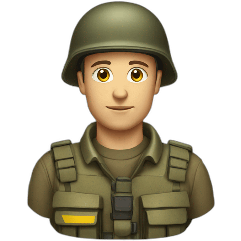 ukraine's soilder emoji