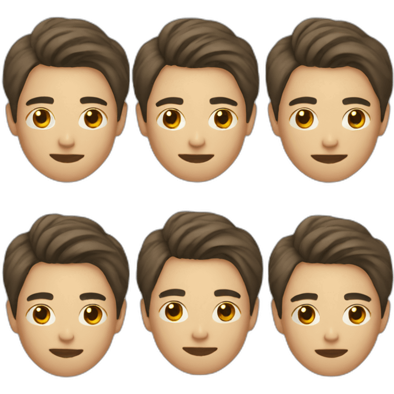 asian male with flow haircut emoji