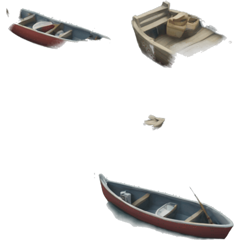 Fishing boat pond emoji