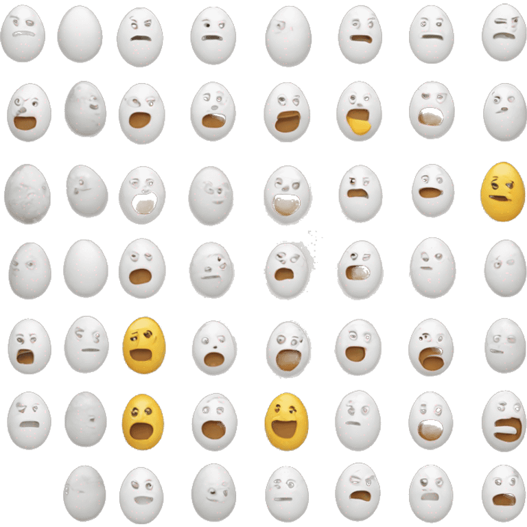 Egg man  emoji