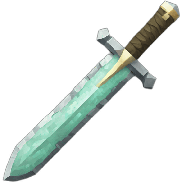 stone sword Minecraft emoji