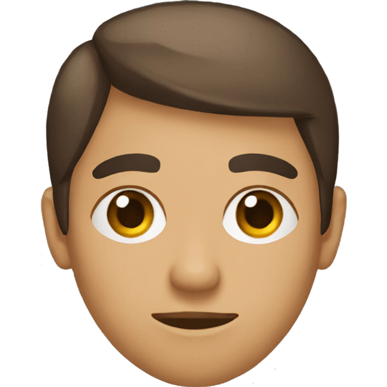 dos ojos marrones emoji