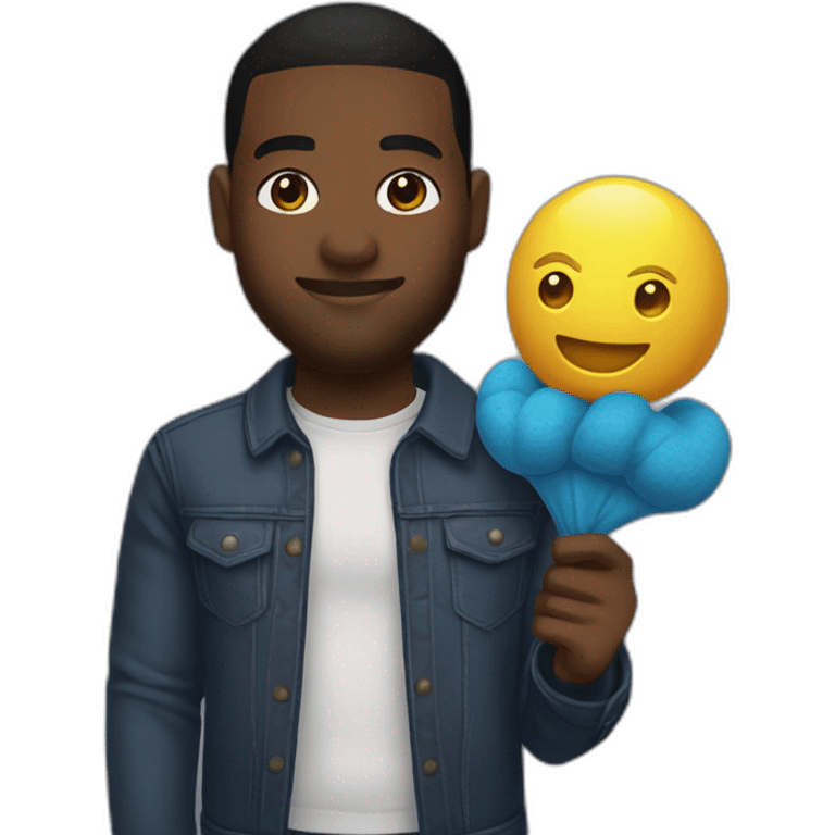 MKBHD holding an iJustine plushie emoji