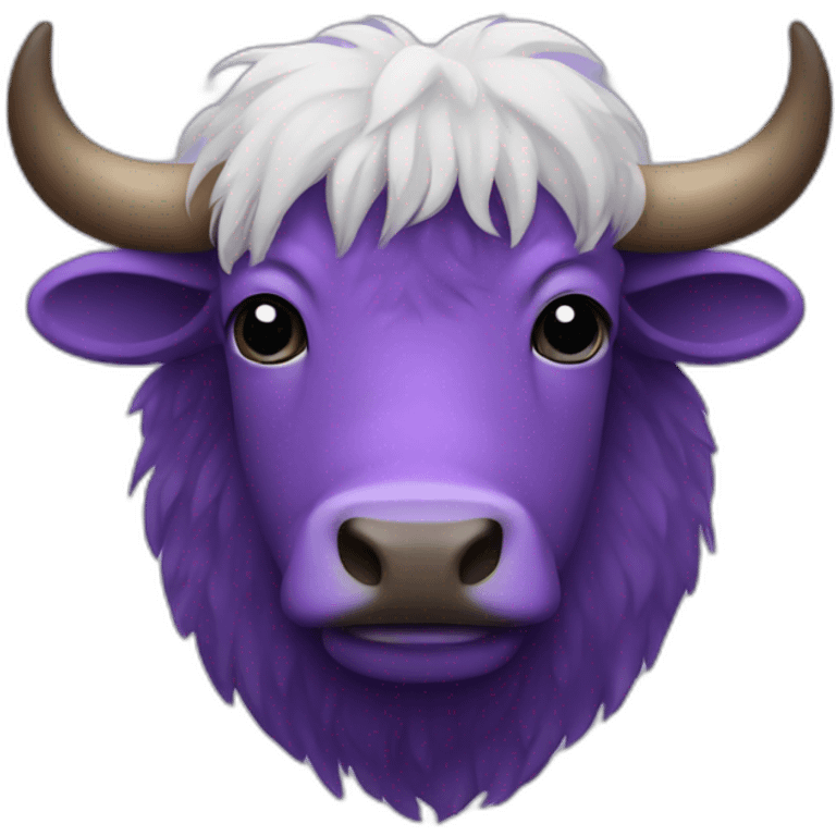 purple yak emoji