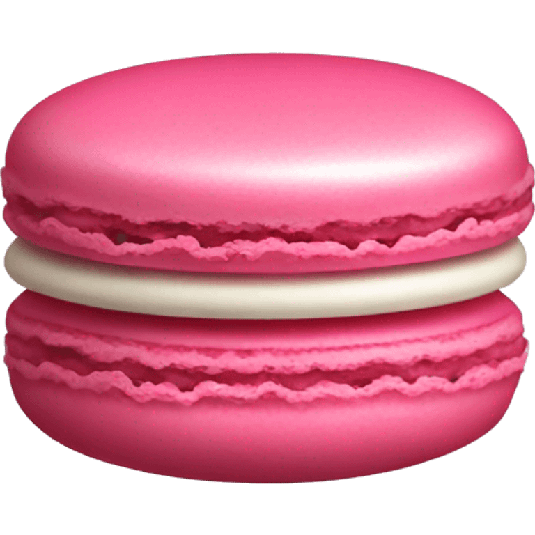 pink macaron emoji