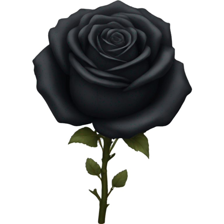 Black roses emoji