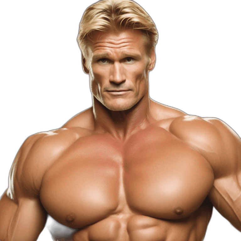 Dolph lundgren pecs emoji