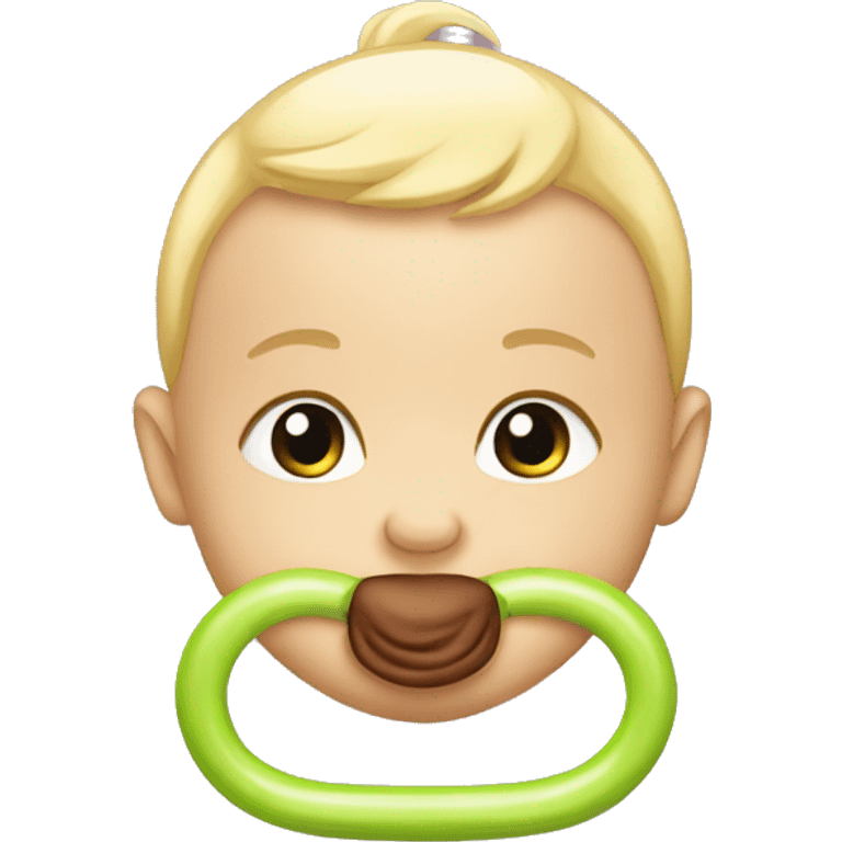 baby pacifier  emoji