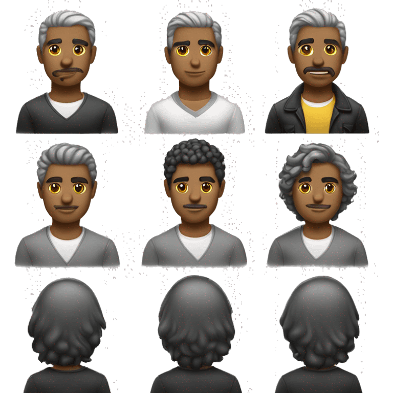 menino cabelo loiro escuro péle branca  brasos e cabelo liso emoji