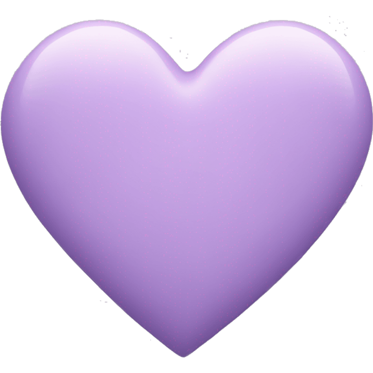 pastel purple heart  emoji