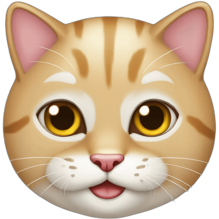 Funny cat  emoji