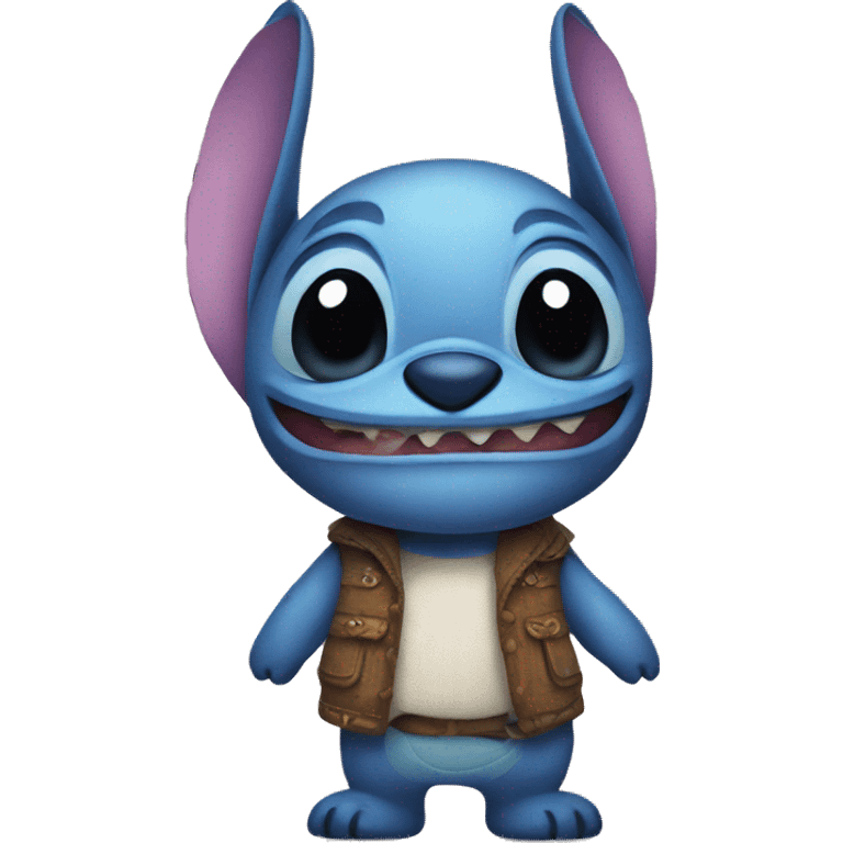 stitch in a costume emoji