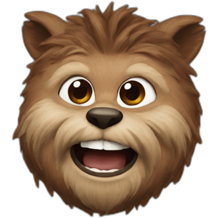 Ewoks who laughs  emoji