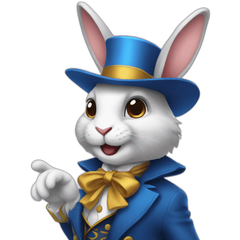 Magician rabbit  emoji