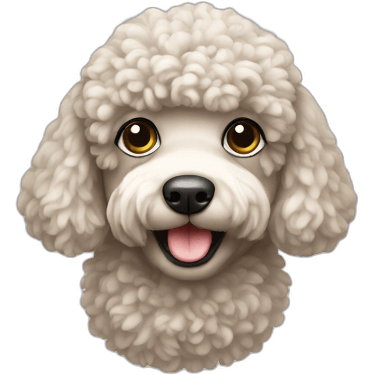 Poodle toy emoji