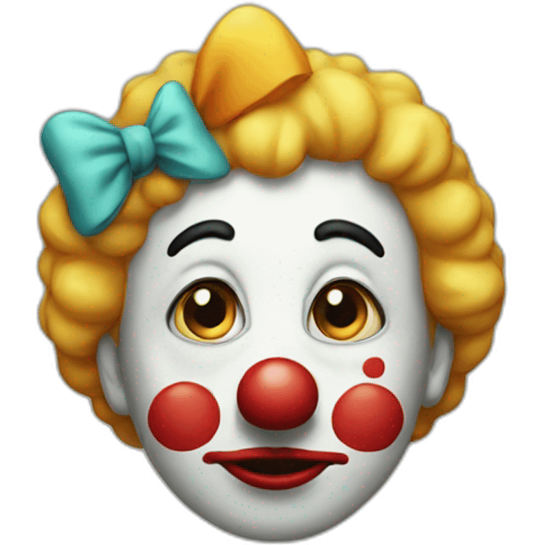 sad clown emoji