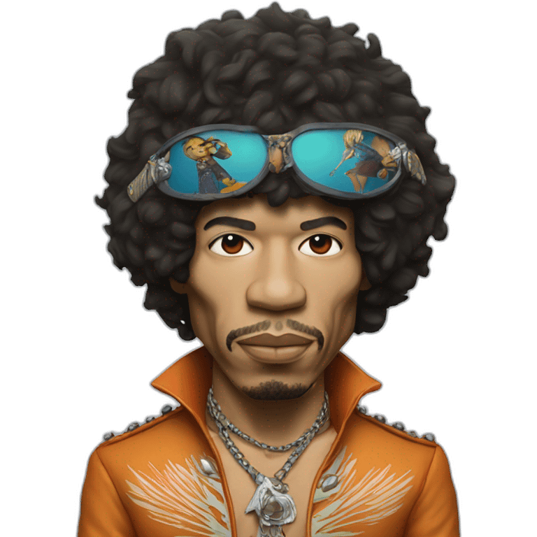 jimi hendrix emoji