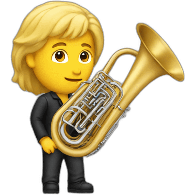 Long--blondehair-male-with-tuba-player emoji