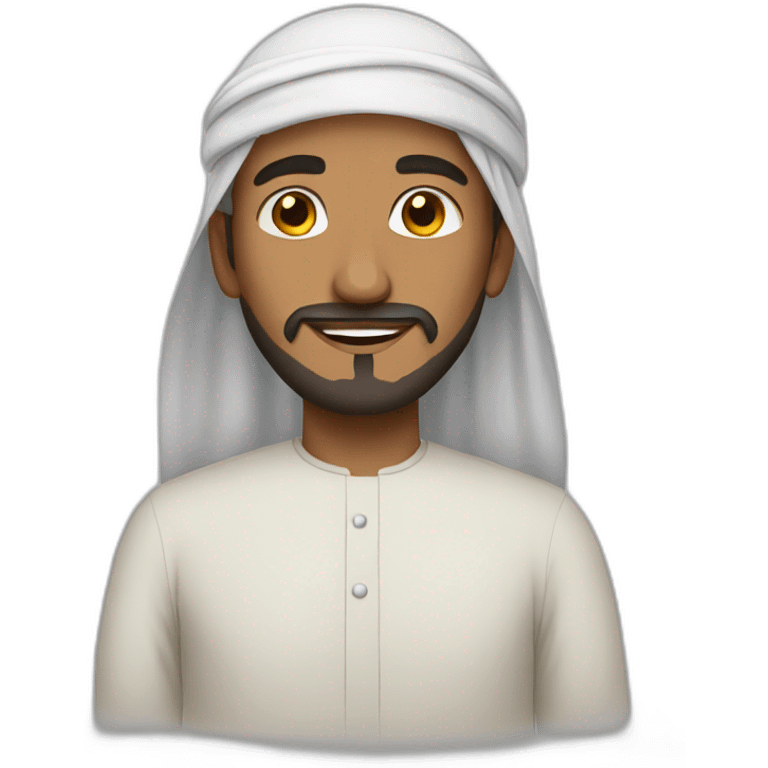 Muslim man emoji