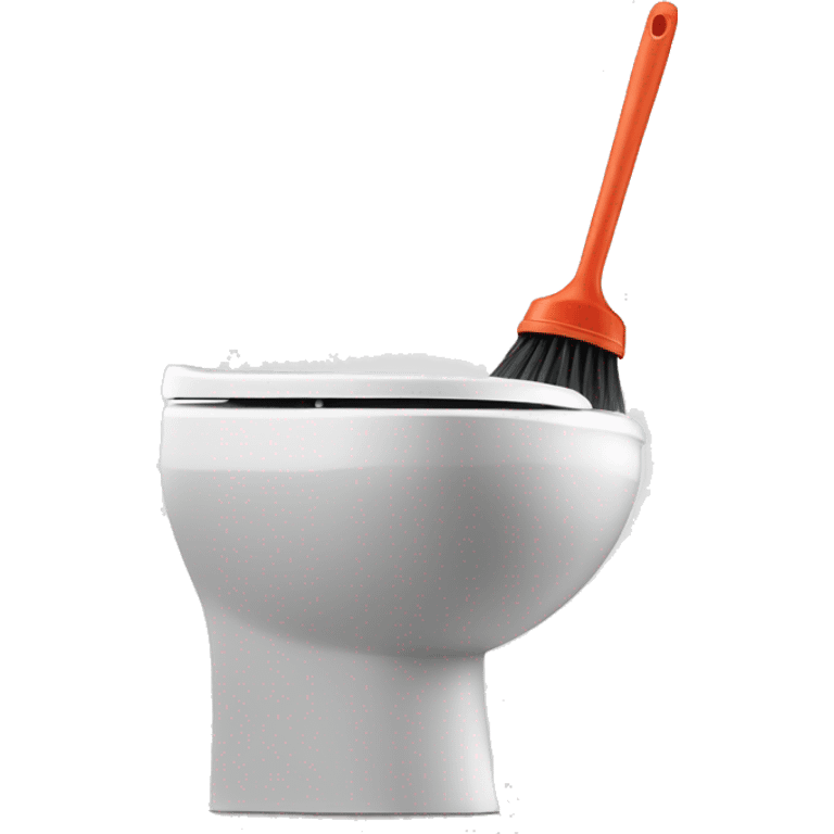 toilet bowl brush emoji