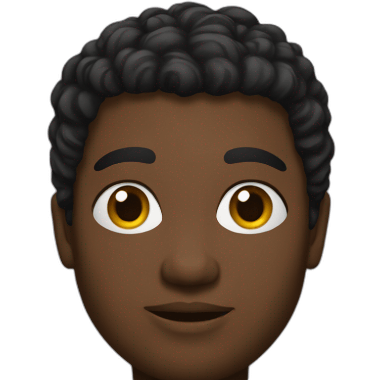 Black person emoji