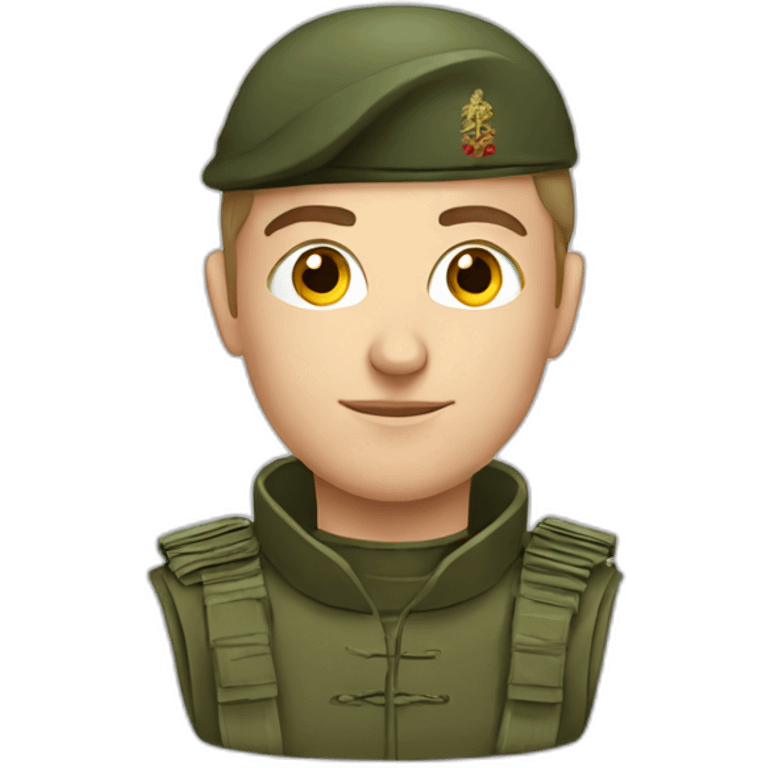 Russian soldier emoji