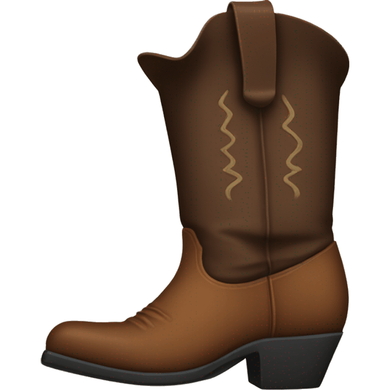 cowboy boot emoji