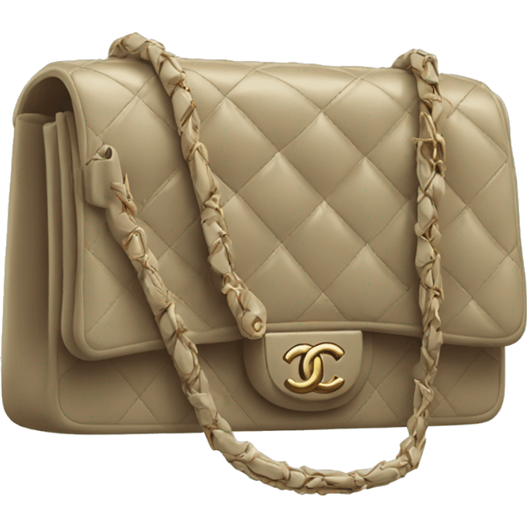 Chanel flap bag emoji