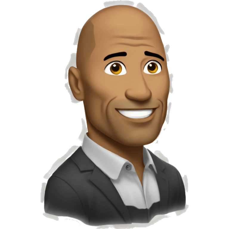 the rock meme sus emoji