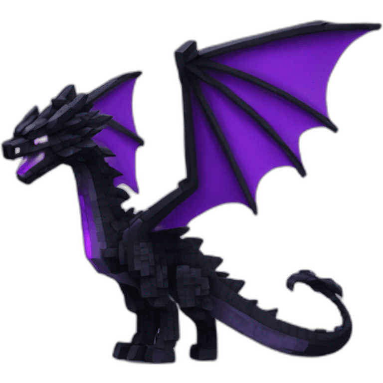 The ender dragon Minecraft emoji