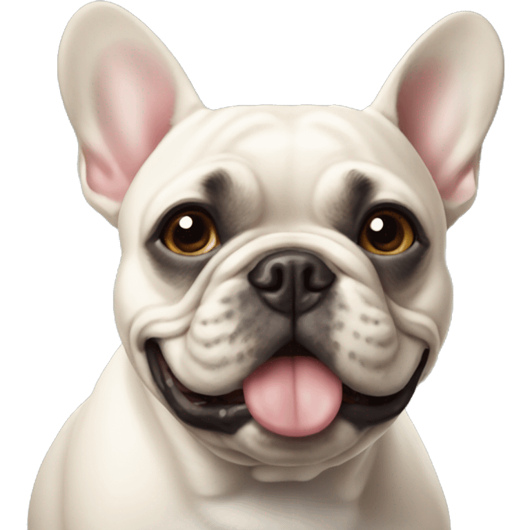 French bulldog  emoji