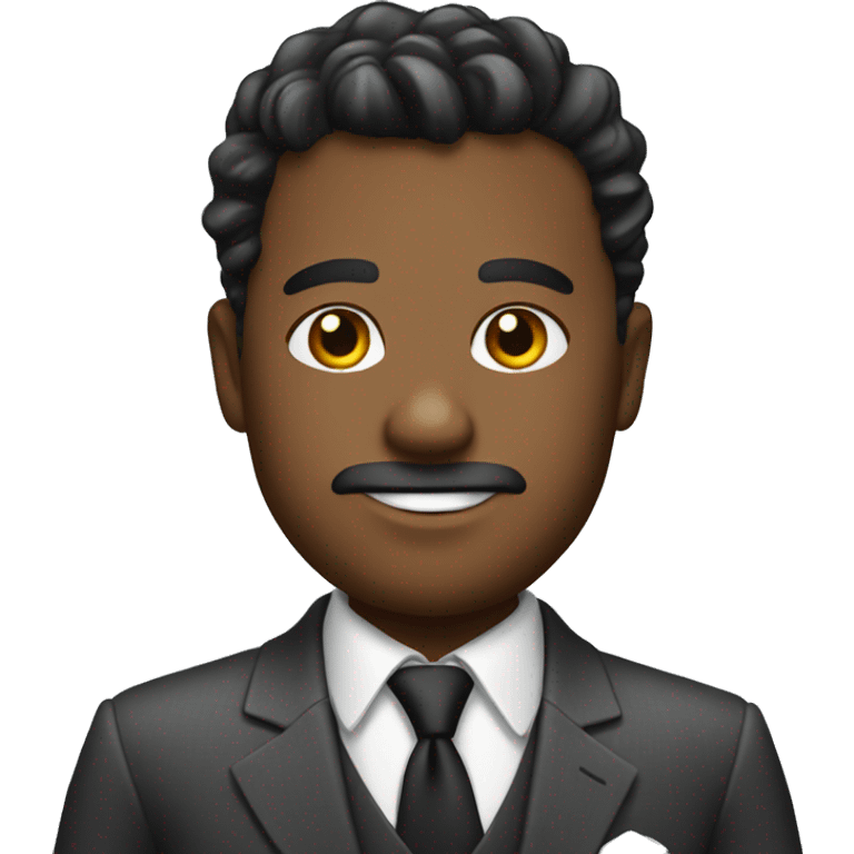 Sharp dressed guy emoji