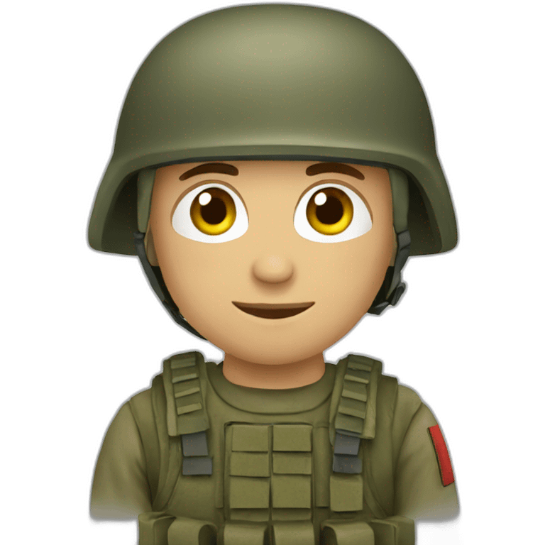 ukraine soldier emoji