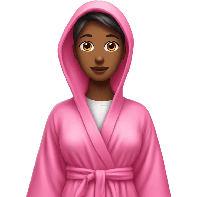 Pink robe girly  emoji