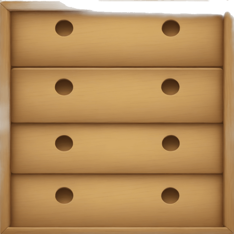 wooden drawer  emoji