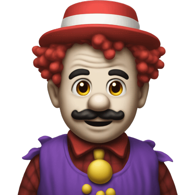 mario un clown  emoji