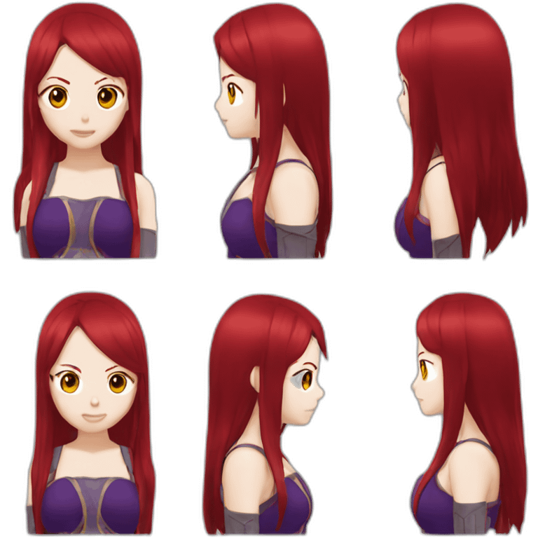 Erza Scarlet emoji